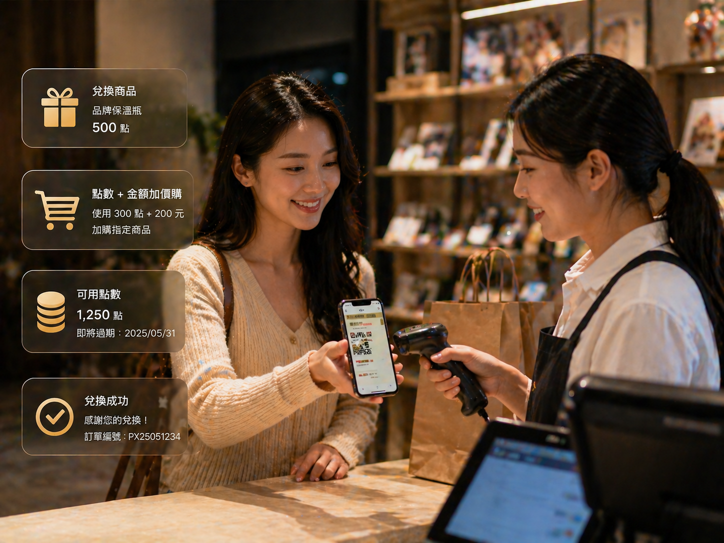 點數兌換與加價購使用情境